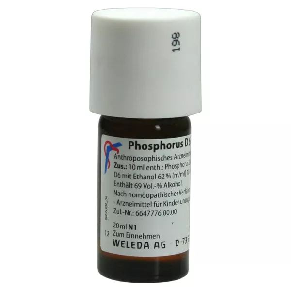 Phosphorus D 6 Dilution 20 ml