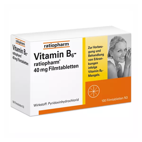 Vitamin B6 ratiopharm, 100 St.