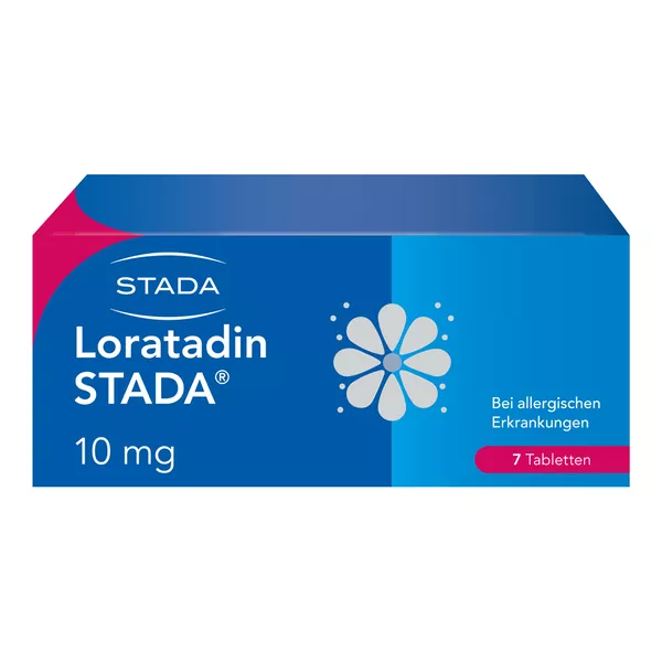 Loratadin STADA allerg 10mg Tabletten bei Allergien 7 St