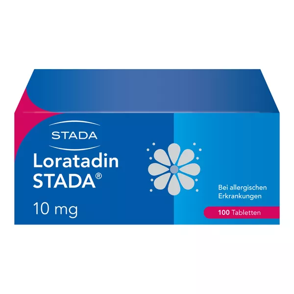 Loratadin STADA 10mg Tabletten bei Allergien 100 St