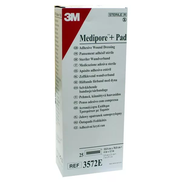 Medipore Plus Pad 3572E steriler Wundver 25 St