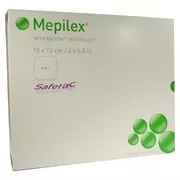 Produktabbildung: Mepilex 10x12 cm Schaumverband 5 St