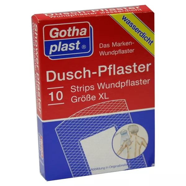 Gothaplast Duschpflaster XL 48x70 mm 10 St