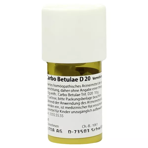 Carbo Betulae D 20 Trituration 20 g