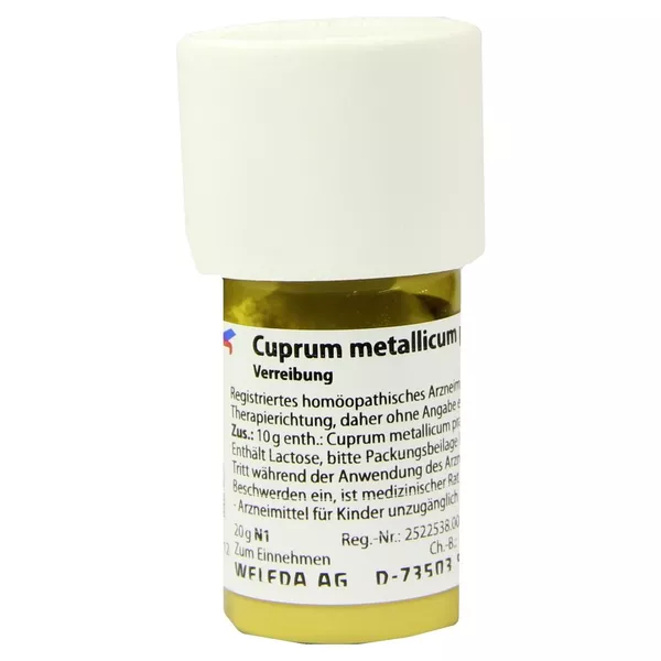 Cuprum Metallicum Praep.d 6 Trituration 20 g