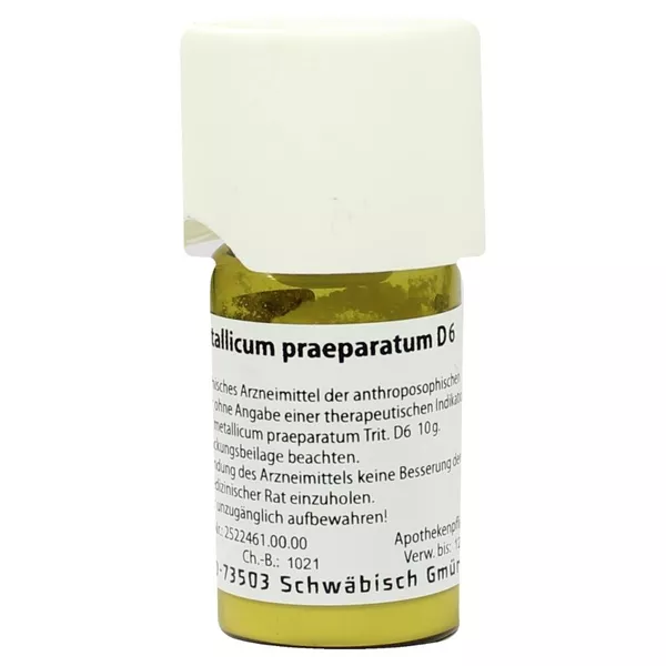 Ferrum Metallicum Praeparatum D 6 Tritur 20 g