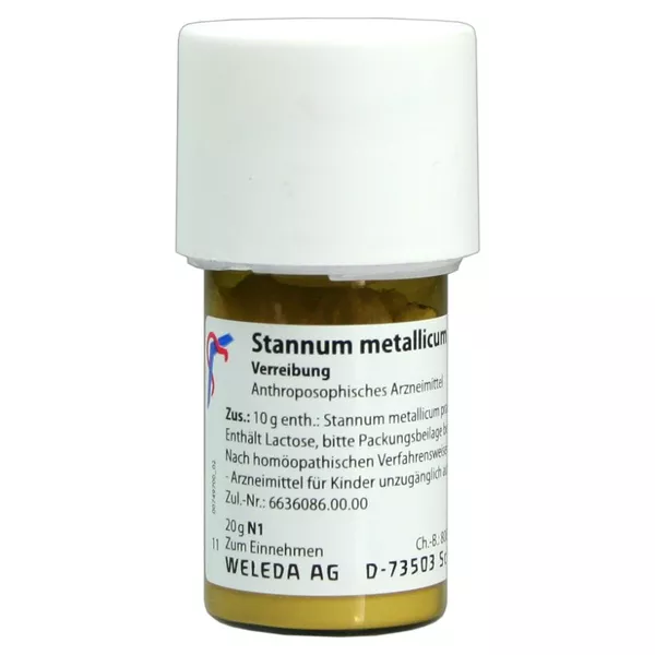 Stannum Metallicum Praeparatum D 8 Tritu 20 g