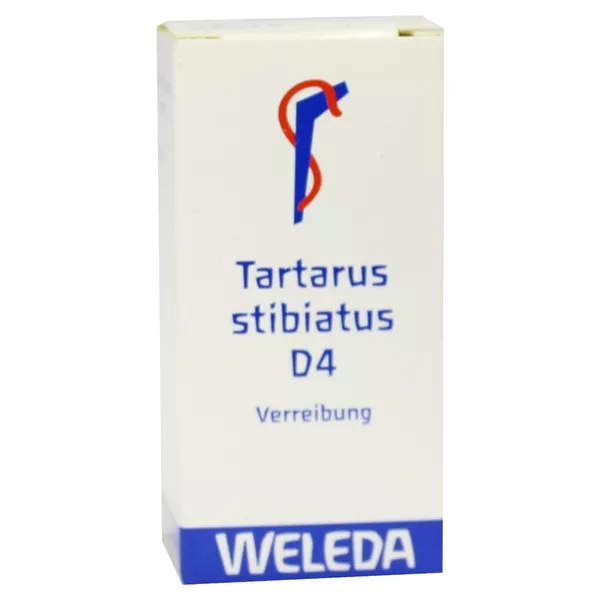 Tartarus Stibiatus D 4 Trituration 20 g