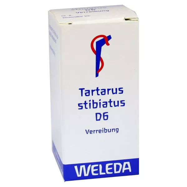 Tartarus Stibiatus D 6 Trituration 20 g