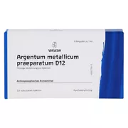 Argentum Metallicum Praeparatum D 12 Amp 8 St