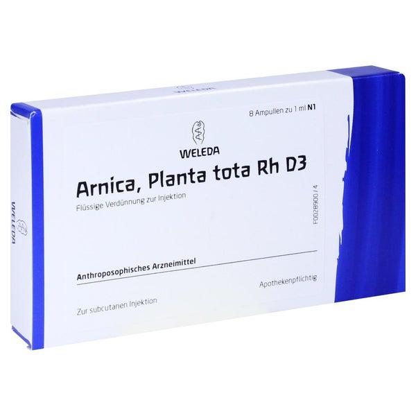 Arnica Planta tota Rh D 3 Ampullen 8X1 ml