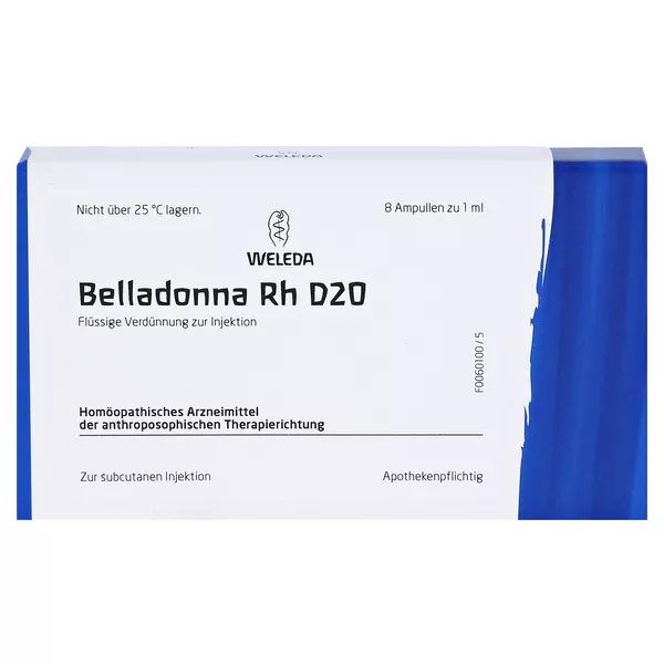 Belladonna RH D 20 Ampullen 8X1 ml