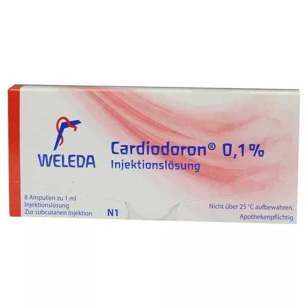 Cardiodoron 0,1% Injektionslösung 8X1 ml
