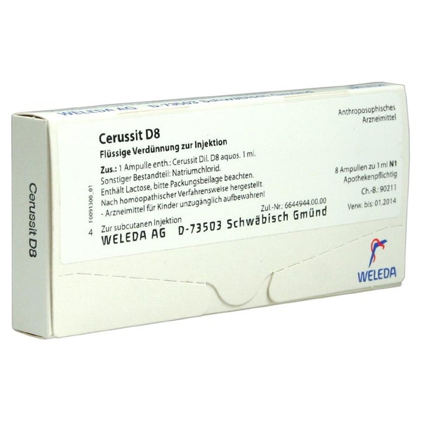 Cerussit D 8 Ampullen 8X1 ml