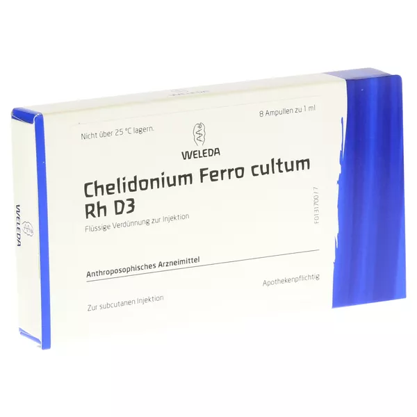 Chelidonium Ferro Cultum Rh D 3 Ampullen 8X1 ml