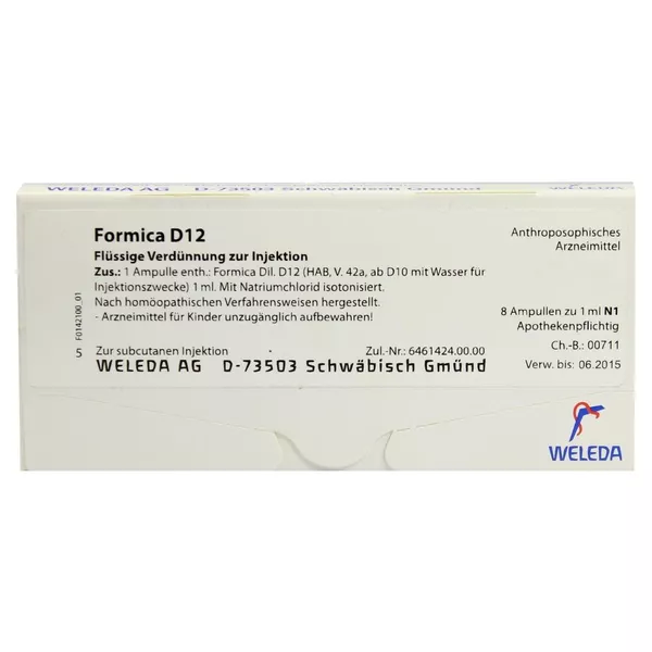 Formica D 12 Ampullen 8X1 ml