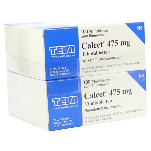 Calcet 475 mg Filmtabletten 200 St