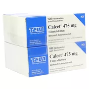 Produktabbildung: Calcet 475 mg Filmtabletten 200 St