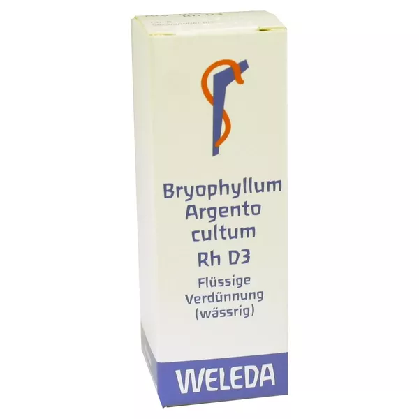 Bryophyllum Argento Cultum Rh D 3 Diluti 20 ml