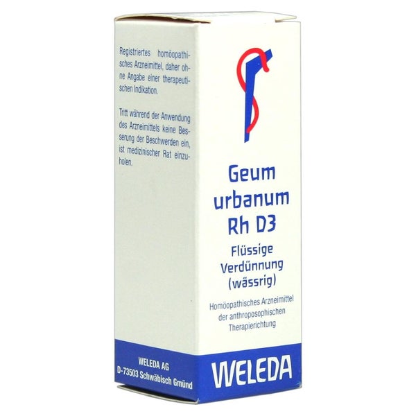 GEUM Urbanum RH D 3 Dilution 20 ml