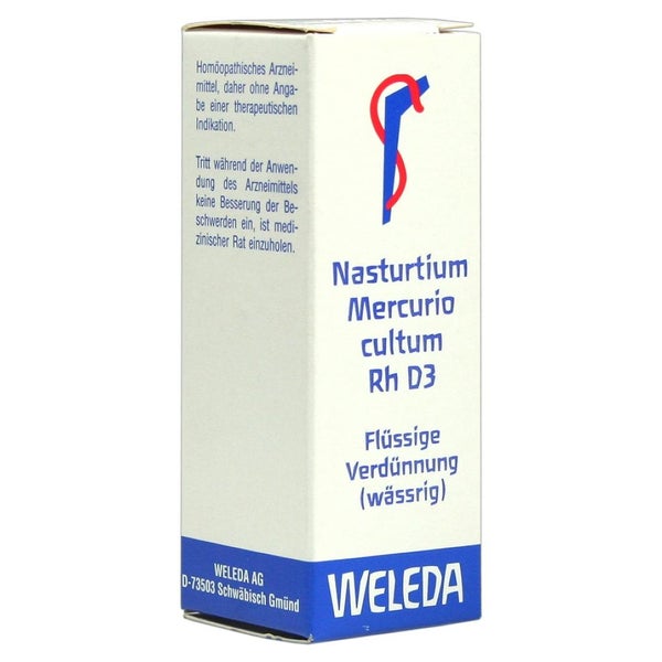 Nasturtium Mercurio Cultum Rh D 3 Diluti 20 ml