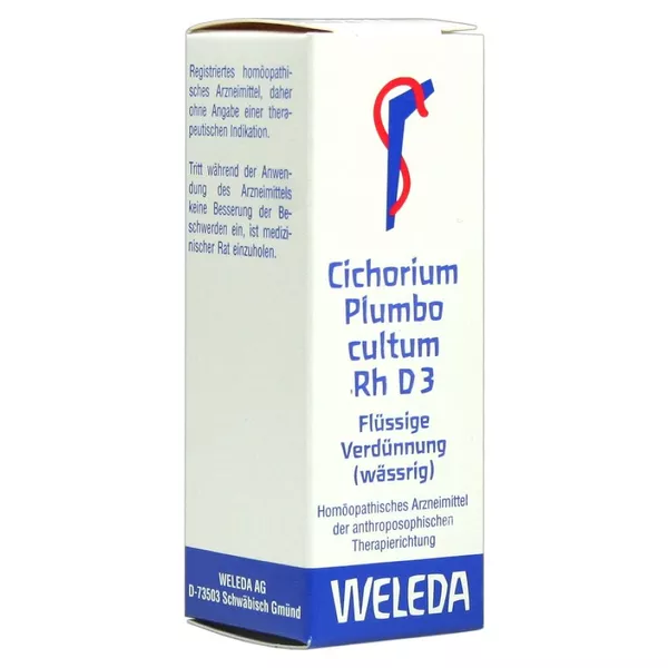 Cichorium Plumbo Cultum Rh D 3 Dilution 20 ml