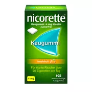 Produktabbildung: nicorette Kaugummi 4 mg freshfruit