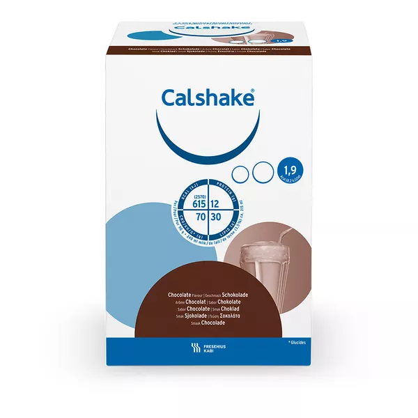 Calshake Schokolade Beutel Pulver 7X90 g