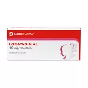 Produktabbildung: Loratadin AL 10 mg Tabletten 50 St