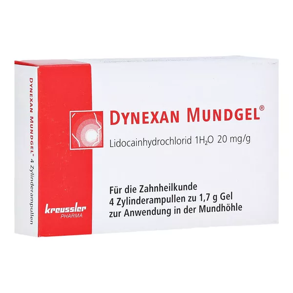 Dynexan Mundgel Zylinderampullen 4X1,7 g
