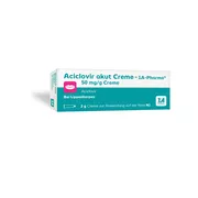 Produktabbildung: Aciclovir akut Creme-1 A Pharma 2 g