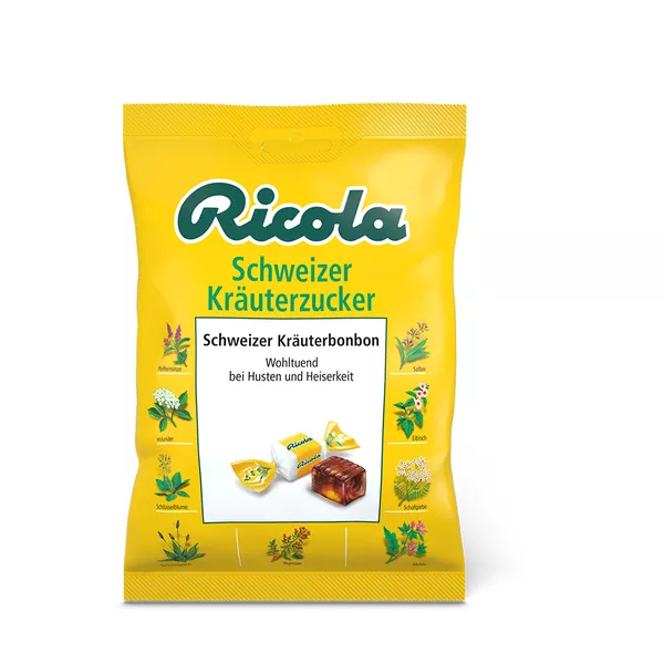 Ricola Schweizer Kräuterzucker mit Zucker 75 g