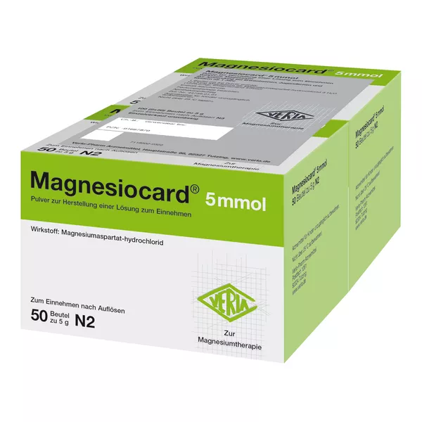 Magnesiocard 5 mmol Plv.z.Her.e.Lsg.z.Ei