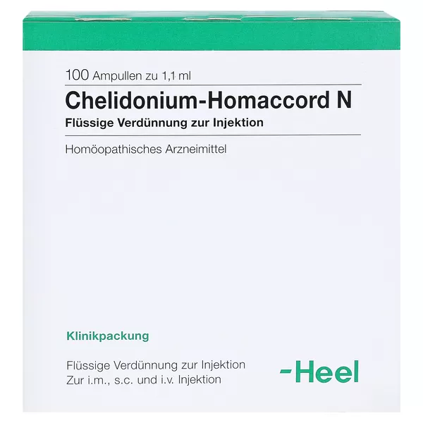 Chelidonium-homaccord N Ampullen 100 St