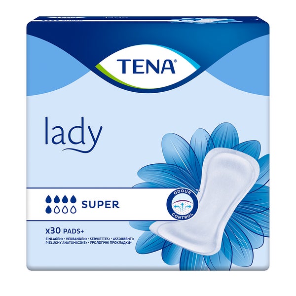 TENA Lady Super Inkontinenz Einlagen 6X30 St