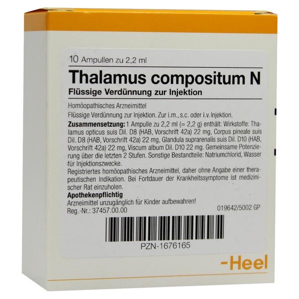 Thalamus Compositum N Ampullen 10 St