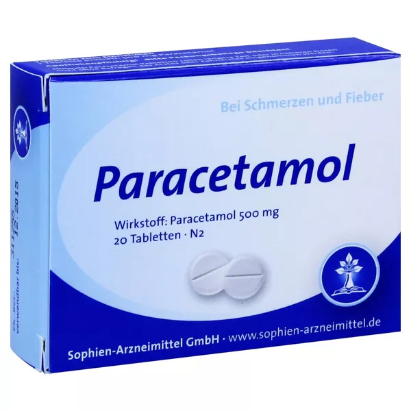 Paracetamol Sophien 500 Tabletten 20 St