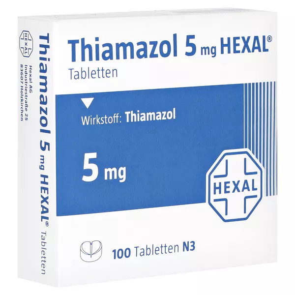 Thiamazol 5 mg HEXAL Tabletten 100 St