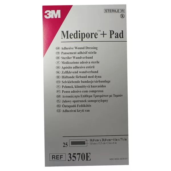Medipore Plus Pad 3570E steriler Wundver 25 St