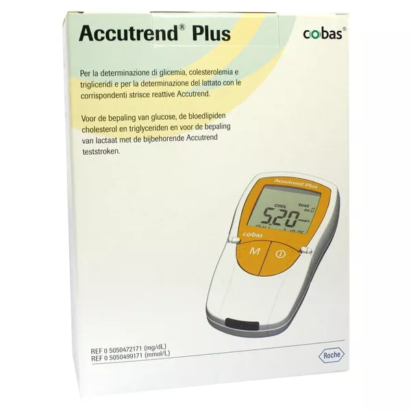 Accutrend Plus Mg/dl 1 St