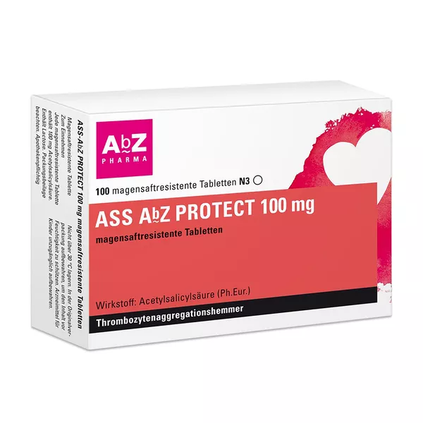 ASS ABZ PROTECT 100 mg magensaftresistente Tabletten