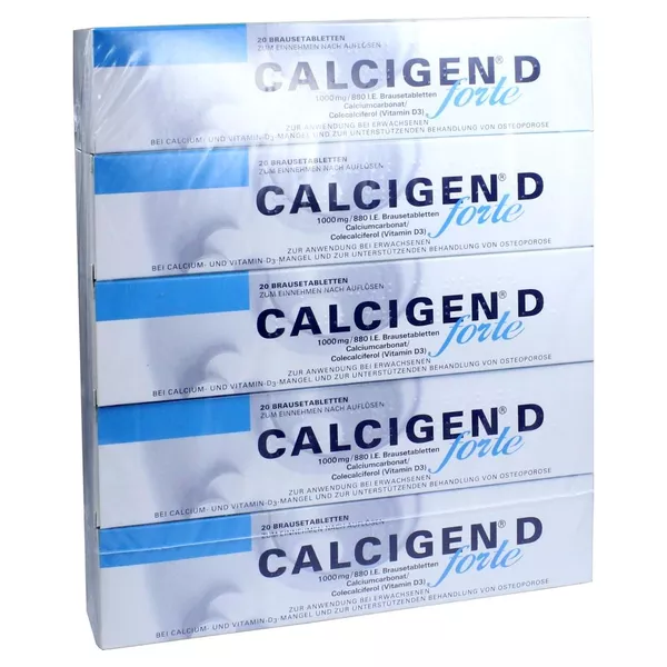 Calcigen D 1000 mg/880 I.E. forte 100 St