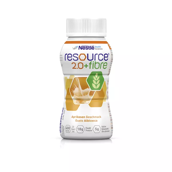 Resource 2.0 + fibre Aprikose 4X200 ml
