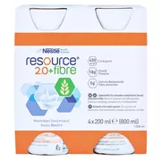 Resource 2.0 + fibre Neutral 4X200 ml