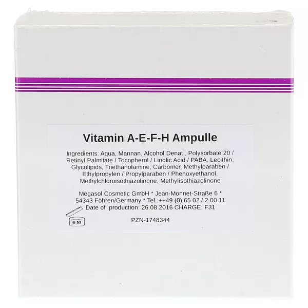 Vitamin A.e.f.h Ampullen 10X3 ml