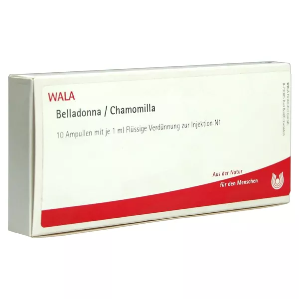 Belladonna Chamomilla Ampullen 10X1 ml