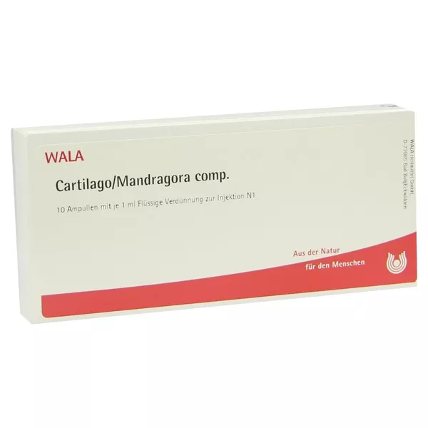 Cartilago/mandragora Comp.ampullen 10X1 ml