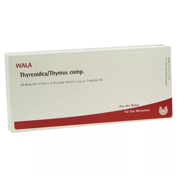 Thyreoidea/thymus Comp.ampullen 10X1 ml