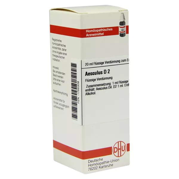 Aesculus D 2 Dilution 20 ml