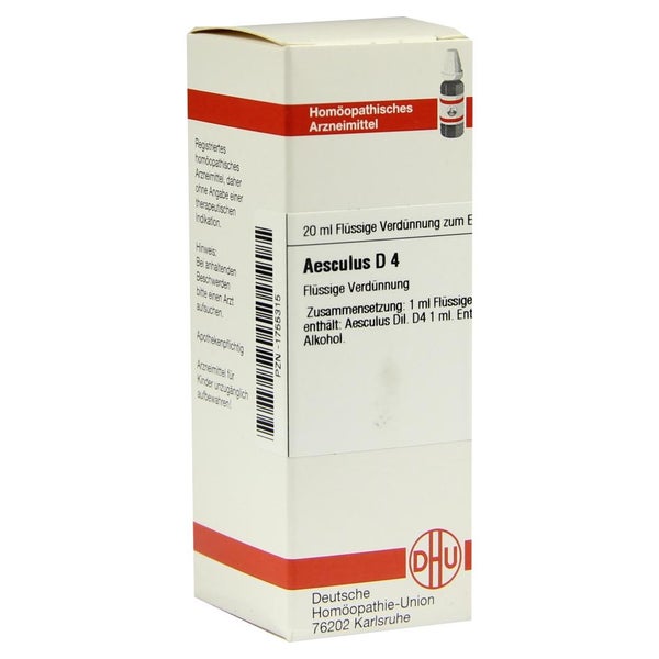 Aesculus D 4 Dilution 20 ml